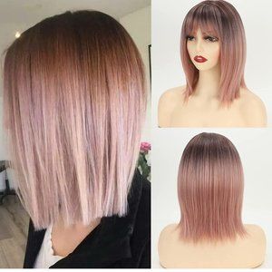 Bob wig with bangs